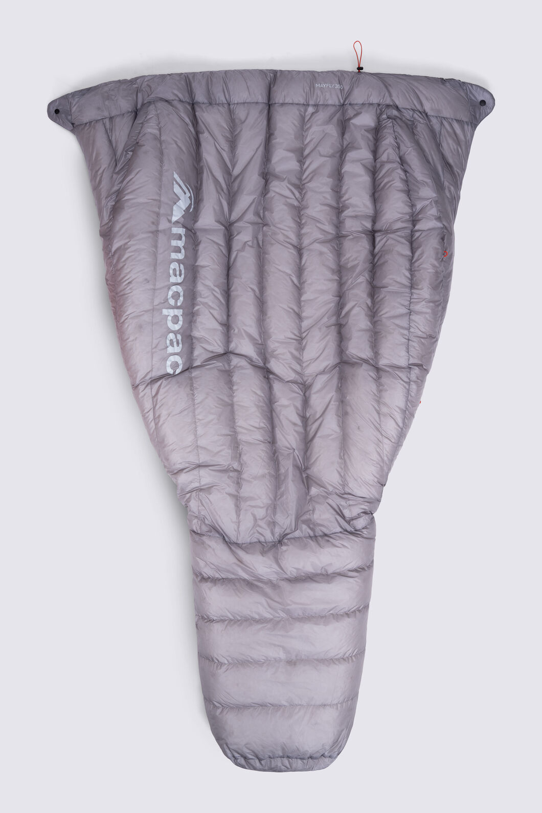 Macpac Regular Mayfly 350 Down Quilt, Sleet, hi-res