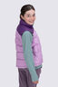 Macpac Kids' Halo Down Vest, Plum/Orchid, hi-res