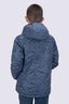 Macpac Kids' Pulsar Alpha Hooded Insulated Jacket, Black/Mountain Print, hi-res