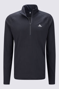 Macpac Men's Trail Pullover, Black, hi-res