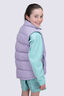 Macpac Kids' Halo Down Vest, Wisteria, hi-res