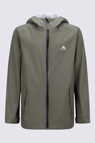 Macpac Kids&rsquo; Mistral Rain Jacket, Four Leaf Clover, hi-res