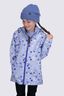 Macpac Kids' Pack-It Jacket, Xenon Blue Print, hi-res