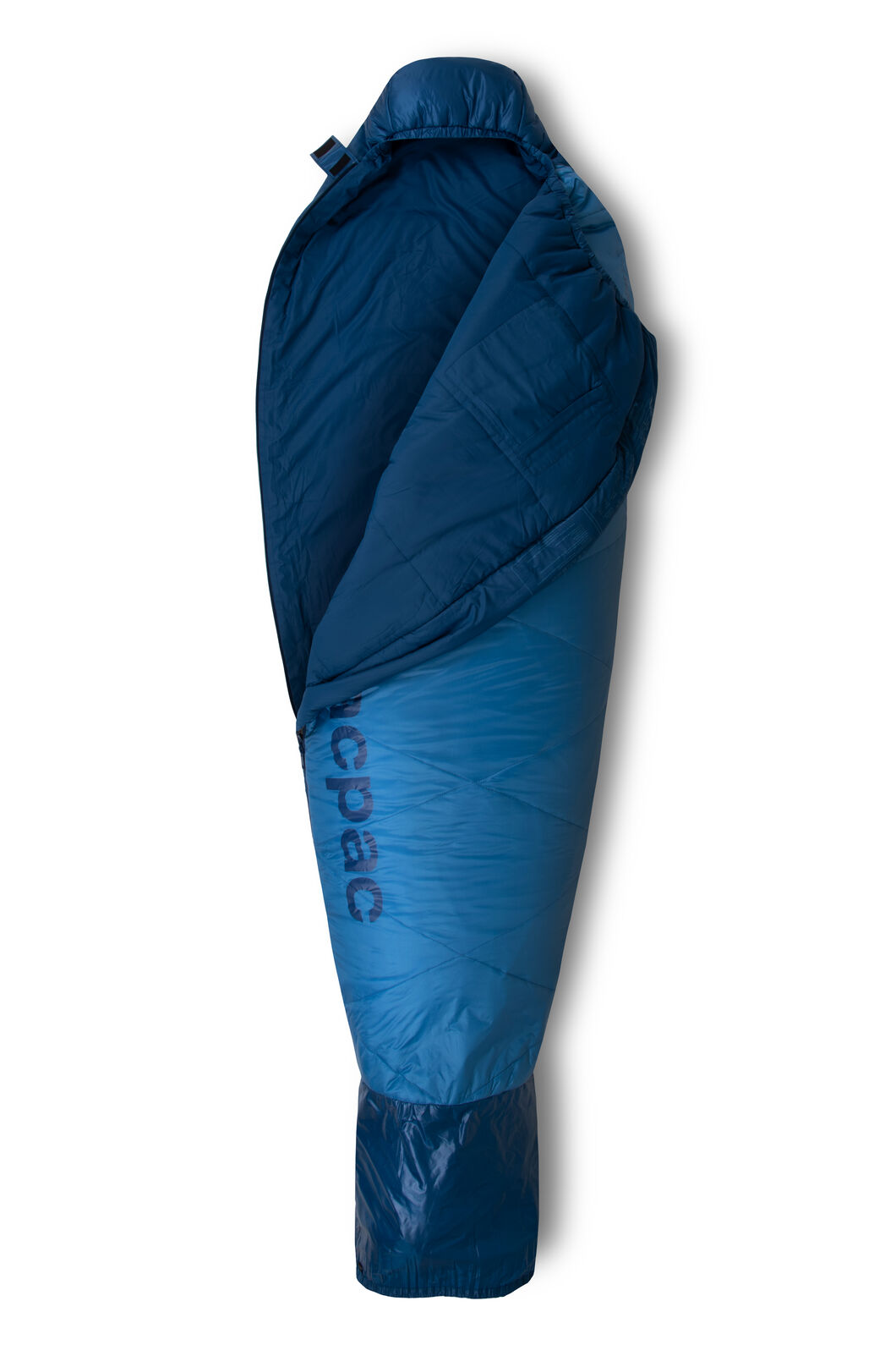 Macpac Kids' Aspire 270 Synthetic Sleeping Bag (1.8&deg;C), Poseidon/Blue Sapphire, hi-res