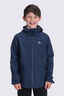 Macpac Kids' Sabre Hooded Softshell Jacket, Black Iris, hi-res