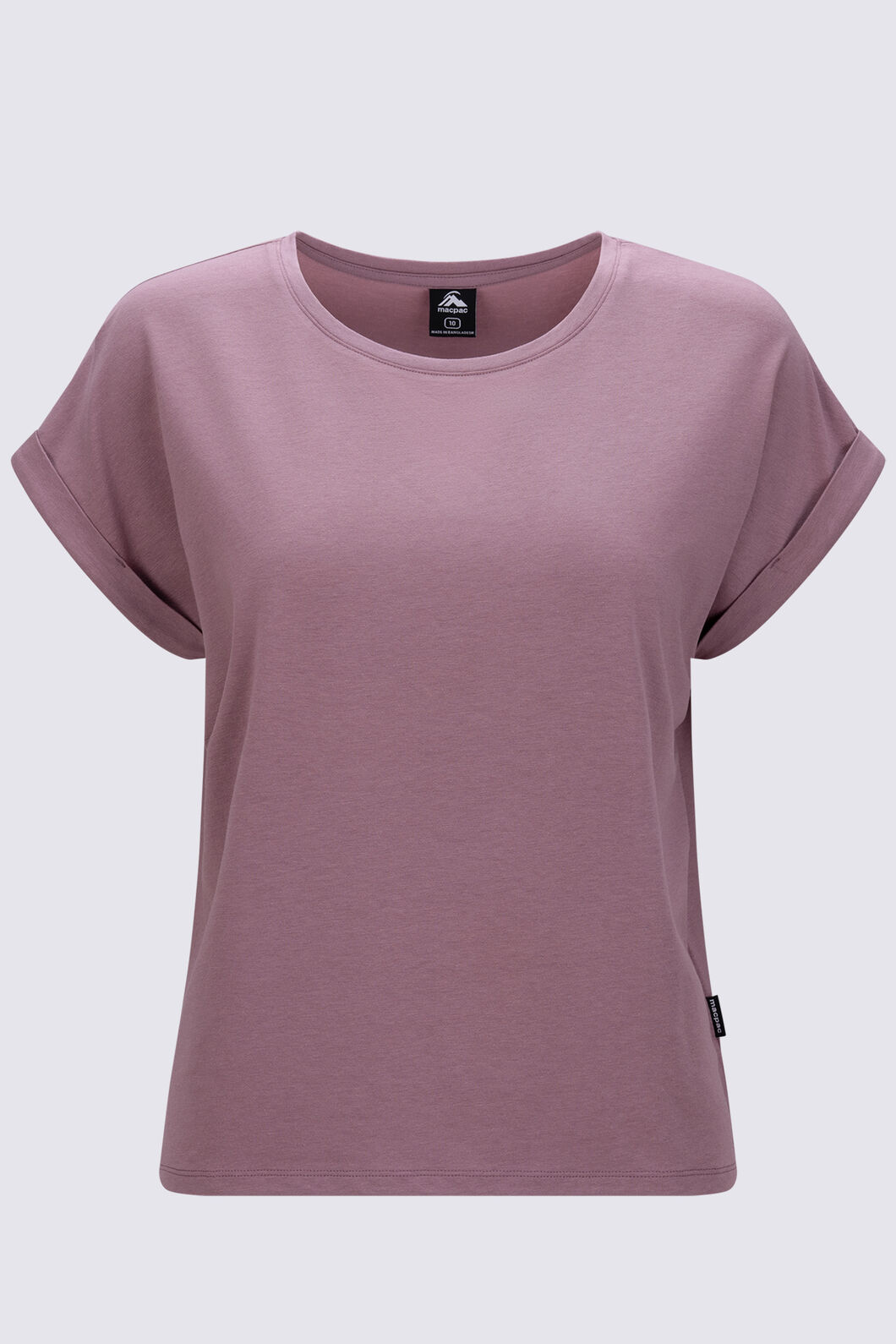 Macpac Women's Modal T-Shirt, Wistful Mauve, hi-res