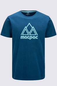 Macpac Men's Vintage Co T-Shirt, Legion Blue, hi-res
