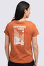 Macpac Women's Arthurs Pass NP Fairtrade Organic Cotton T-Shirt, Auburn, hi-res