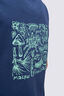 Macpac Kids' Whimsical Journey Fairtrade Organic Cotton Short Sleeve T-Shirt, Oceana, hi-res