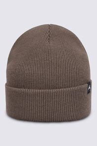Macpac Chunky Merino Blend Beanie, Stone Grey, hi-res