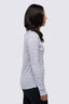 Macpac Women's Ella 180 Merino Long Sleeve T-Shirt, Cosmic Sky/Odyssey Stripe, hi-res