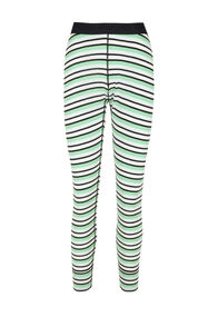 Macpac Women's 220 Merino Long Johns, Misty Jade/Katydid Stripe, hi-res