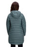 Macpac Women's Uber Light Hooded Down Coat, Silver Pine, hi-res