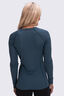 Macpac Women's Geothermal Long Sleeve Top, Strait Blue, hi-res