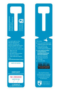 Department of Conservation Standard Adult Hut Ticket &mdash; Blue, None, hi-res