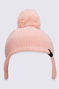 Macpac Baby Earmuff Beanie, Peach Whip, hi-res