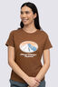 Macpac Women's Wilderness Equipment Fairtrade Organic Cotton Short Sleeve T-Shirt, Toffee, hi-res