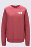 Macpac Women's Fairtrade Organic Cotton Crew, Mineral Red, hi-res