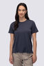 Macpac Women&rsquo;s Orton Merino Blend Short Sleeve Crew, Odyssey, hi-res