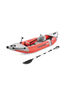 Intex Excursion&trade; Pro K1 Inflatable Kayak, Red/Grey, hi-res