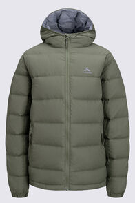 Macpac Kids' Halo Hooded Down Jacket, Four Leaf Clover, hi-res