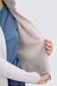 Macpac Women's Waffle Sherpa Hooded Jacket, Moonbeam, hi-res