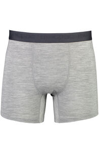 180 Merino Boxers - Men's, Grey Marle/Black, hi-res