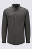 Macpac Men's Eastport Long-Sleeve Shirt, Beluga, hi-res