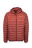 Macpac Men's Uber Light Hooded Down Jacket, Burnt Henna, hi-res