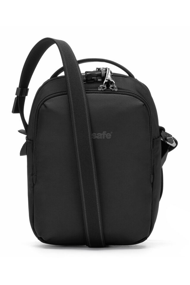 Pacsafe V Companion Crossbody, JET BLACK, view 1