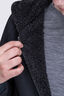 Macpac Kids' Waffle Sherpa Jacket, Black, hi-res