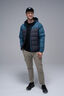 Macpac Men's Halo Hooded Down Jacket ♺, Camp Teal/Asphalt, hi-res