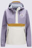 Macpac Women's Heritage Waterproof Anorak, Lavender/Pelican/Bone, hi-res