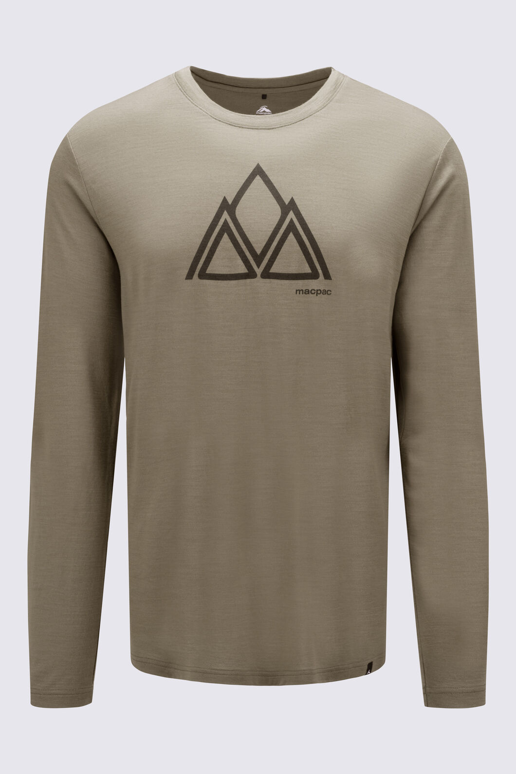 Macpac Men's 180 Merino T-Shirt, Kelp, hi-res