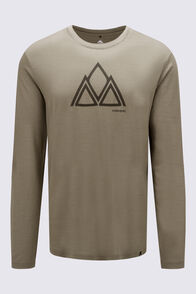 Macpac Men's 180 Merino T-Shirt, Kelp, hi-res
