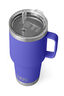 YETI® Rambler® Mug with Straw Cap — 35 oz, Ultramarine Violet, hi-res