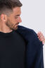 Macpac Men's Waffle Sherpa Jacket, Navy, hi-res