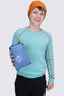 Macpac Kids' Uber Light Down Vest ♺, Medieval Blue, hi-res