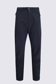 Macpac Men's Fitzroy Softshell Pants, Black, hi-res