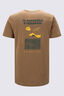Macpac Men's Te Papakura O Taranaki NP Fairtrade Organic Cotton T-Shirt, Kangaroo, hi-res