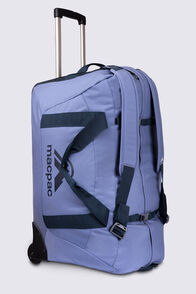 Macpac 120L Wheeled Duffel Bag, Blue Ice, hi-res