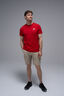 Macpac Men's Vintage Embroidered Fairtrade Organic Cotton Short Sleeve T-Shirt, Salsa, hi-res