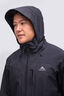 Macpac Men's Traverse Rain Jacket, Black, hi-res