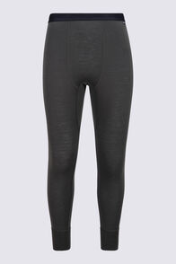 Macpac Men's 220 Merino Long Johns, Beluga, hi-res