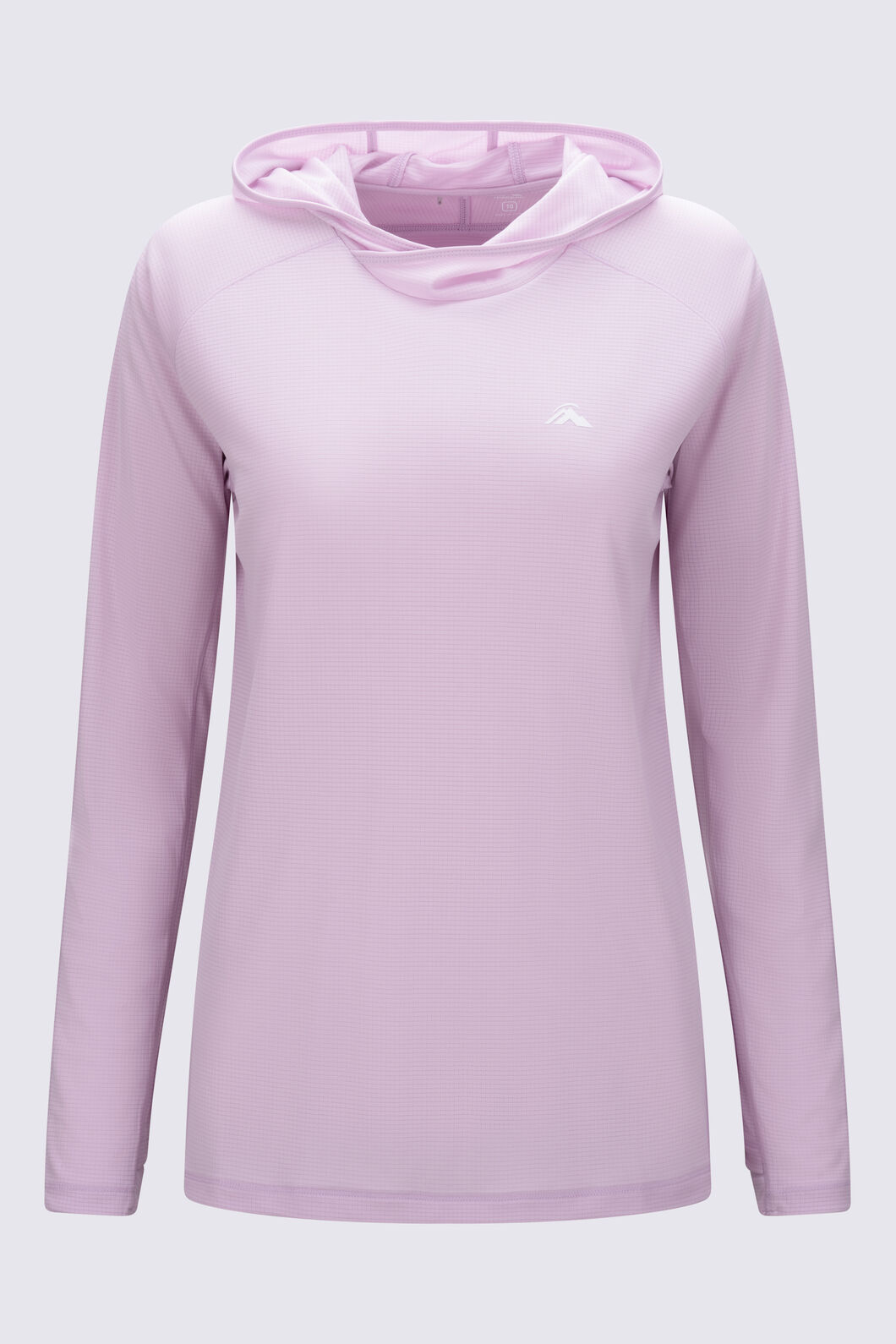 Macpac Women's Trail Long Sleeve Hooded Top, Corsage, hi-res