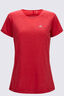 Macpac Women's Eyre T-Shirt, Poinsettia, hi-res