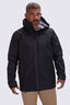 Macpac Men's Grafton Raincoat, Black, hi-res