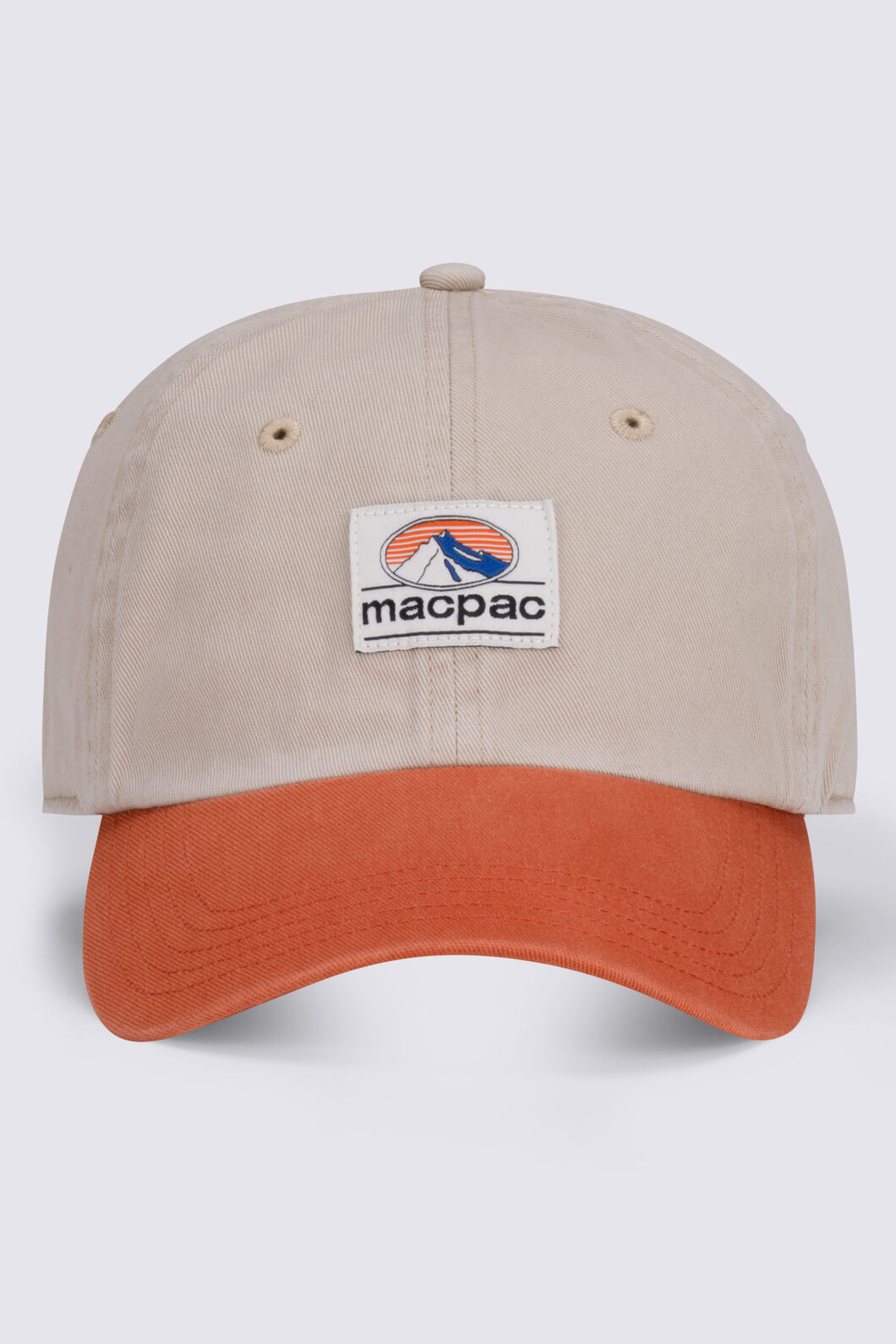 Macpac Vintage Cap, Sand/Bombay Brown, hi-res