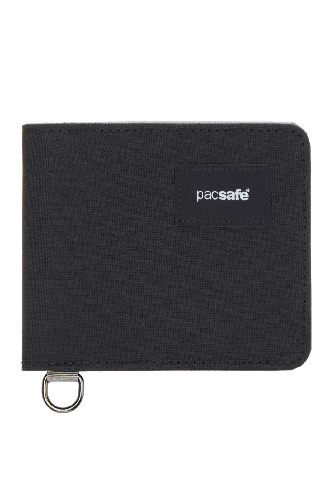 Pacsafe® RFIDsafe™ RFID blocking bifold wallet, JET BLACK, hi-res