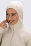 Macpac Women's Mountain Hooded Fleece Jacket, French Oak, hi-res